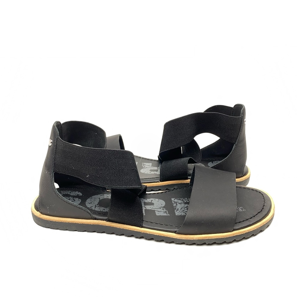 Sorel Lolla Strap Sandals Black 8.5